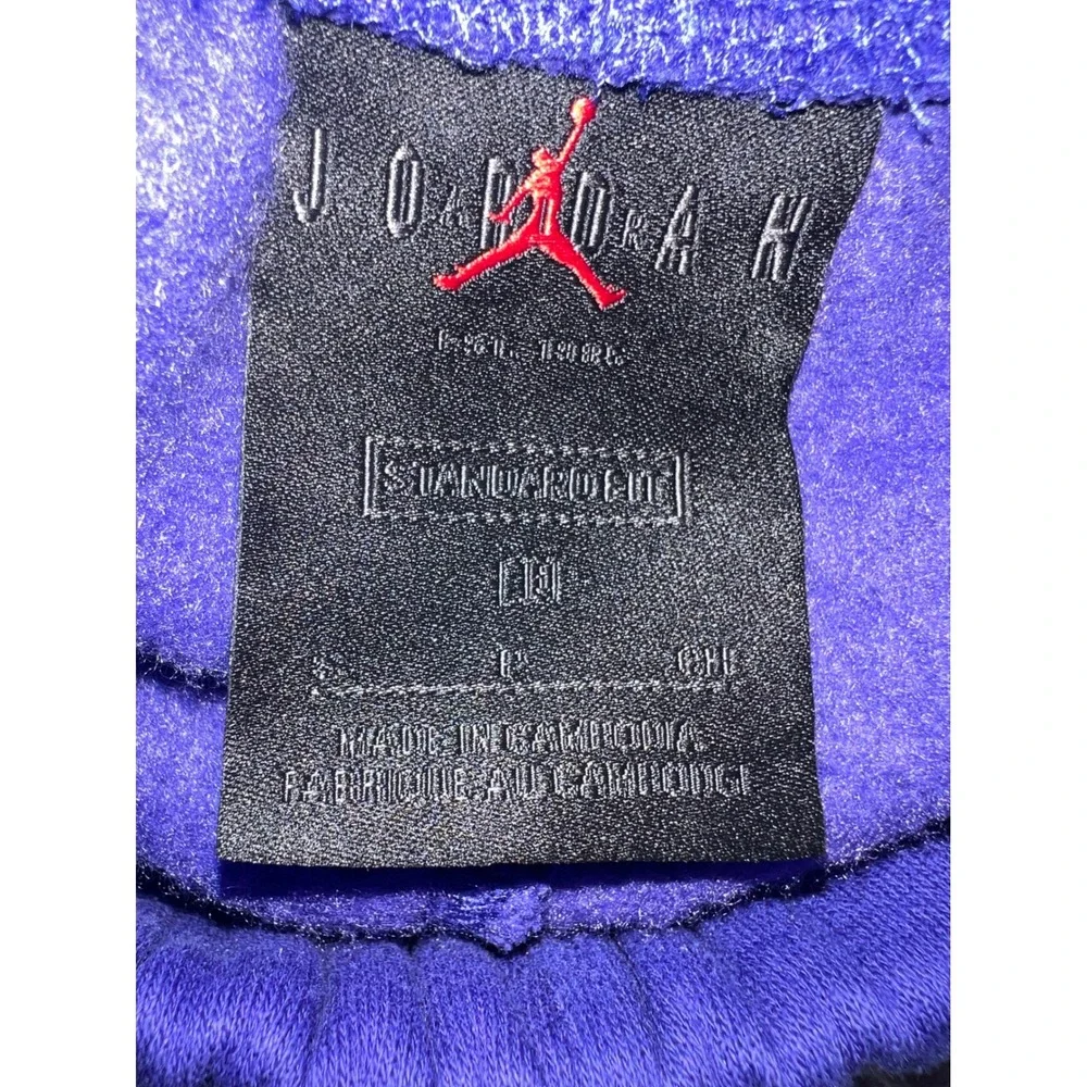 Jordan Jumpman Air Fleece Sweatpants Mens Small Purple Joggers CV2249-547